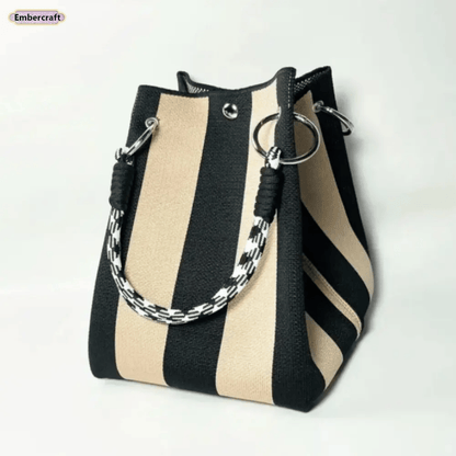 Black coffee stripes,15cm x 16cm x 22cm