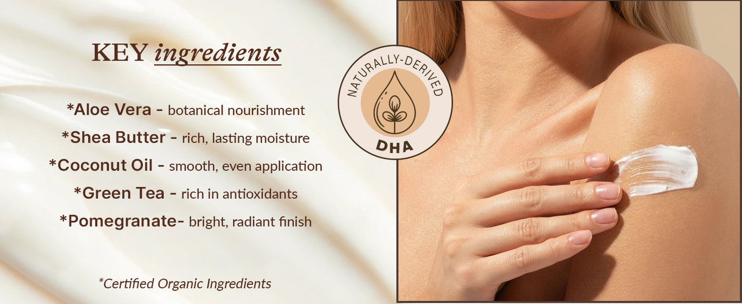 Earthy Self Tanner Tanning Lotion
