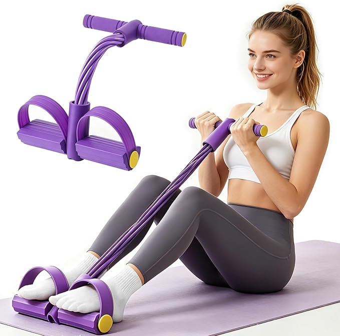 Foot pedal resistance band slimming aid✨