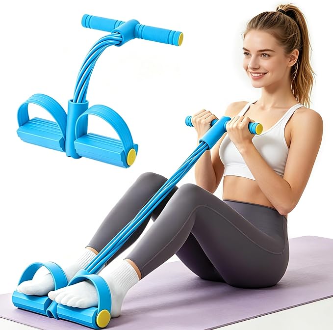 Foot pedal resistance band slimming aid✨