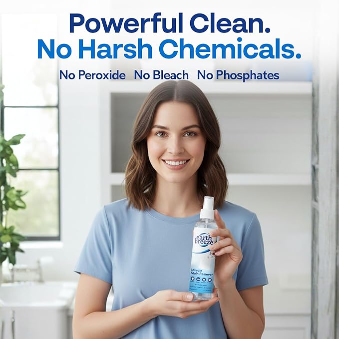 One Solution - Removes Virtually All Household Stains – No Harsh Chemicals – Ultra-Effective Tough Stain Eliminator – 4fl oz.