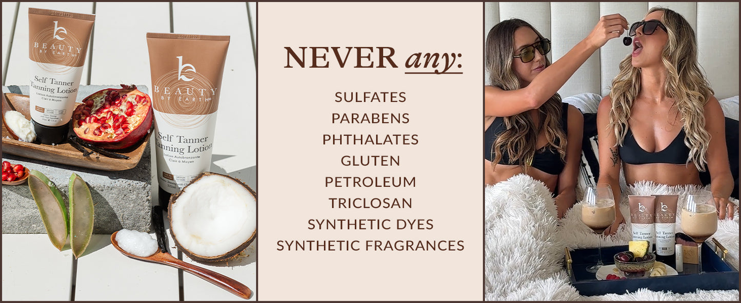 Earthy Self Tanner Tanning Lotion