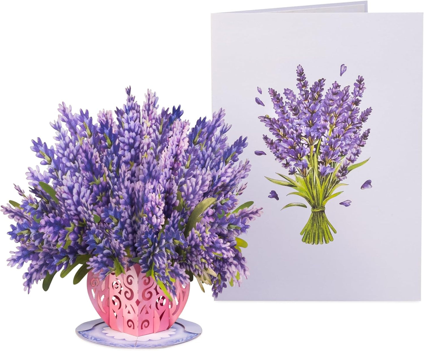 3D Cherry Blossom Flower Bouquet Pop Up Card