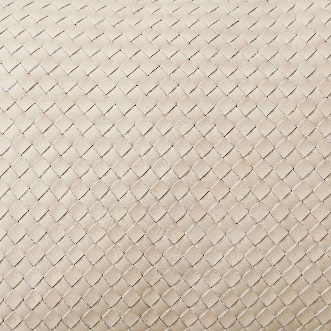 Dhara Leather Lumbar Pillow - Small