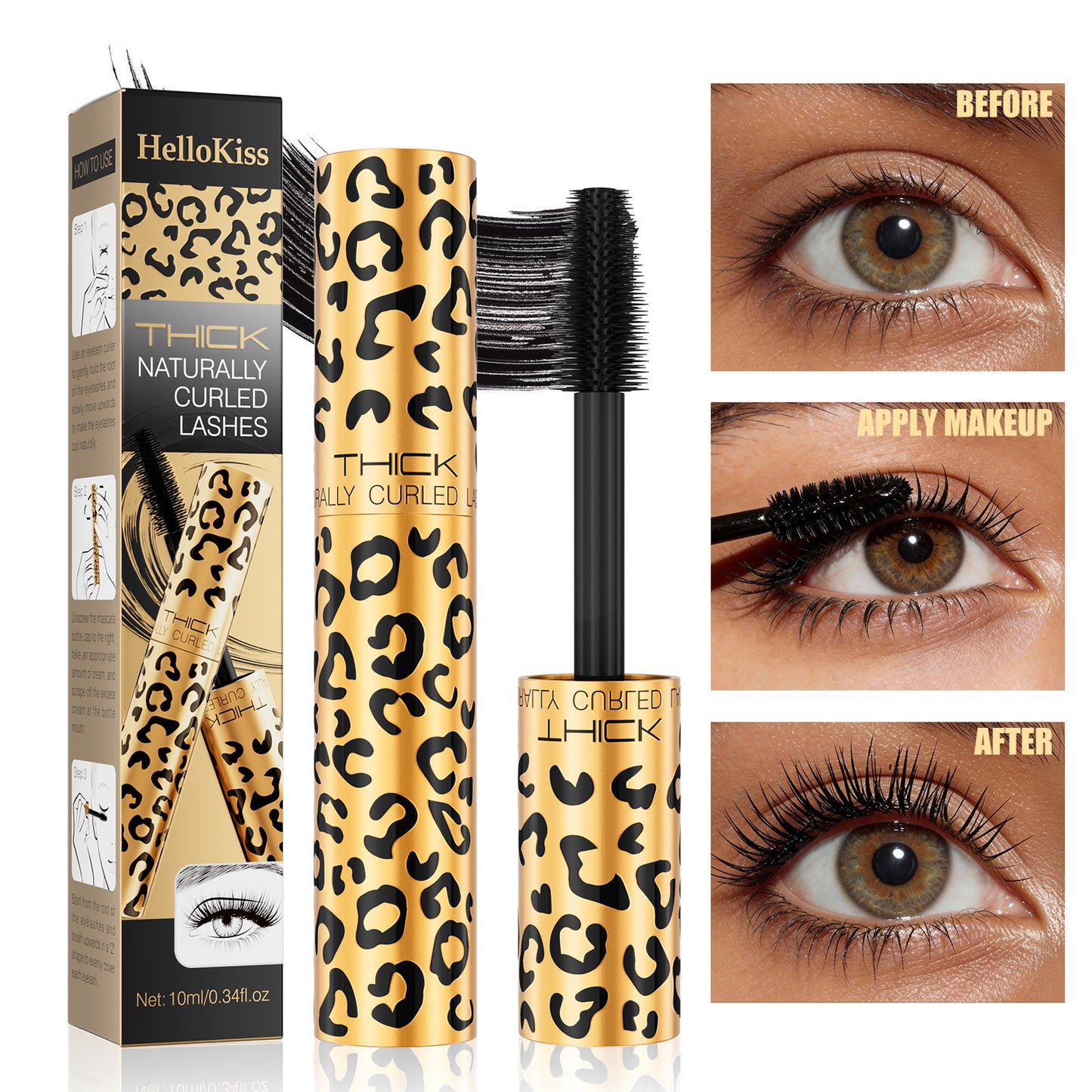 HelloKiss Leopard Print Mascara