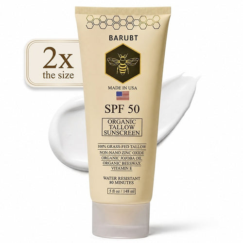Organic Tallow Mineral Sunscreen - 50 SPF
