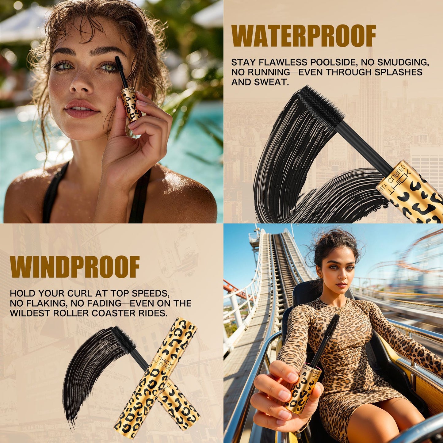 HelloKiss Leopard Print Mascara