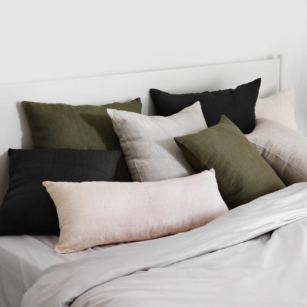 Prisha Linen Lumbar Pillow