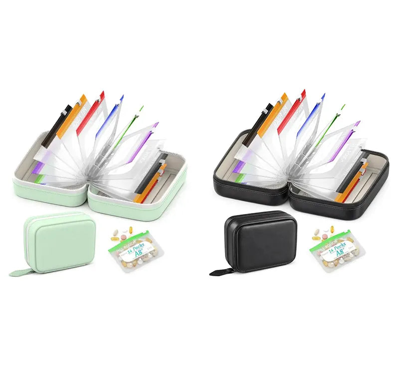 🔥Green+7 Color-Coded Replaceable Bags+Black+7 Color-Coded Replaceable Bags