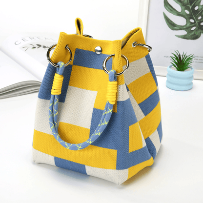 🔥Yellow & Blue Square (New Colors),15cm x 16cm x 22cm