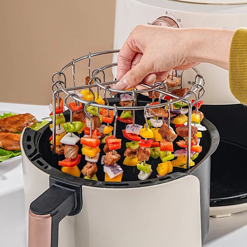 🔥Stand + 48 Skewers|Free anti-scalding gloves
